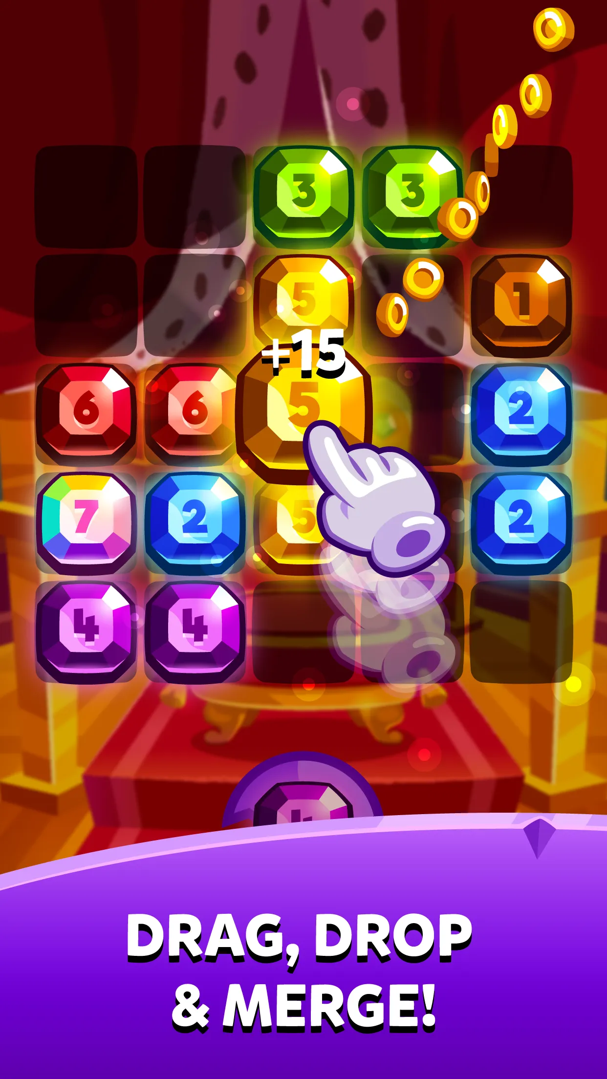 Bubbu Jewels - Merge Puzzle | Indus Appstore | Screenshot