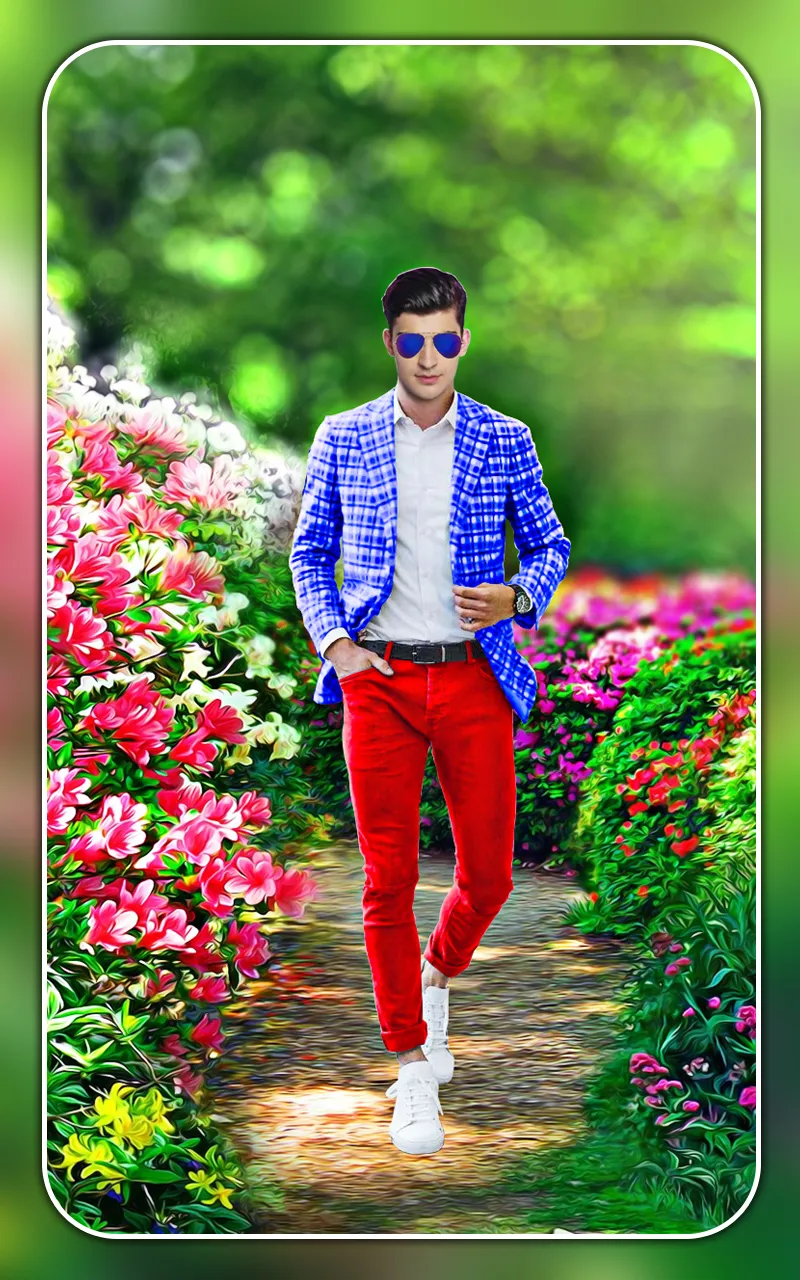 Garden photo editor and frames | Indus Appstore | Screenshot