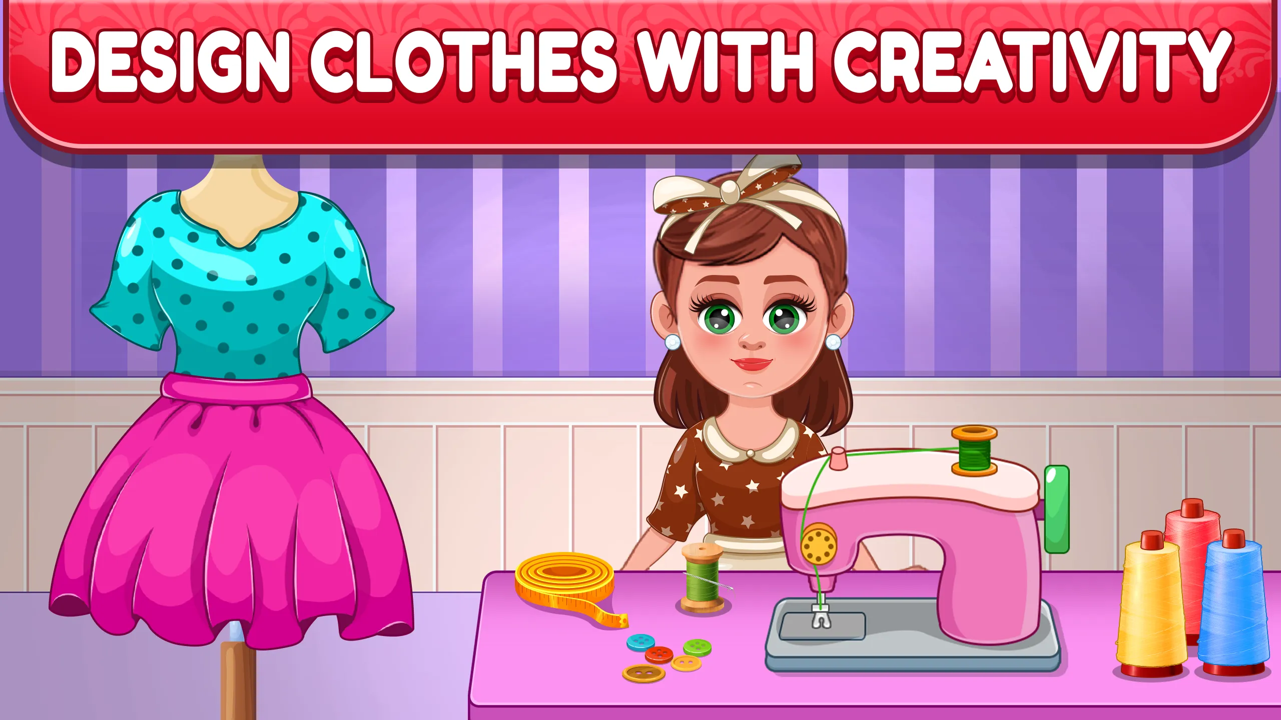 Fashion Tailor Game & Dress Up | Indus Appstore | Screenshot