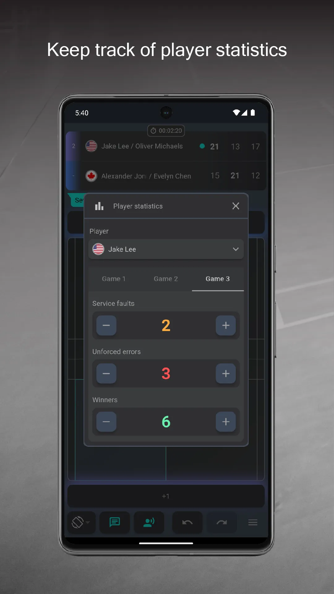 Badminton Scorer | Indus Appstore | Screenshot