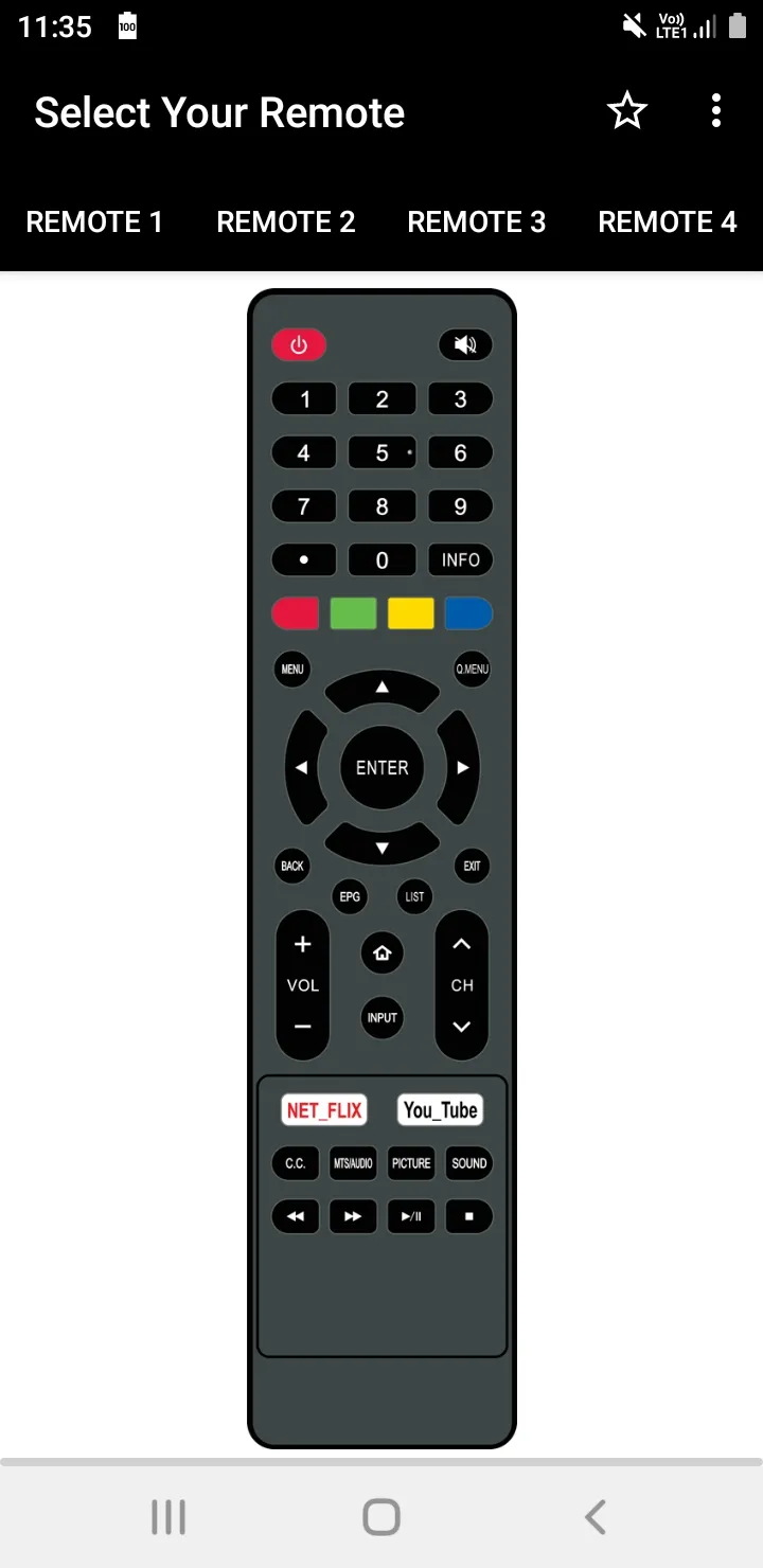 FURRION TV Remote | Indus Appstore | Screenshot