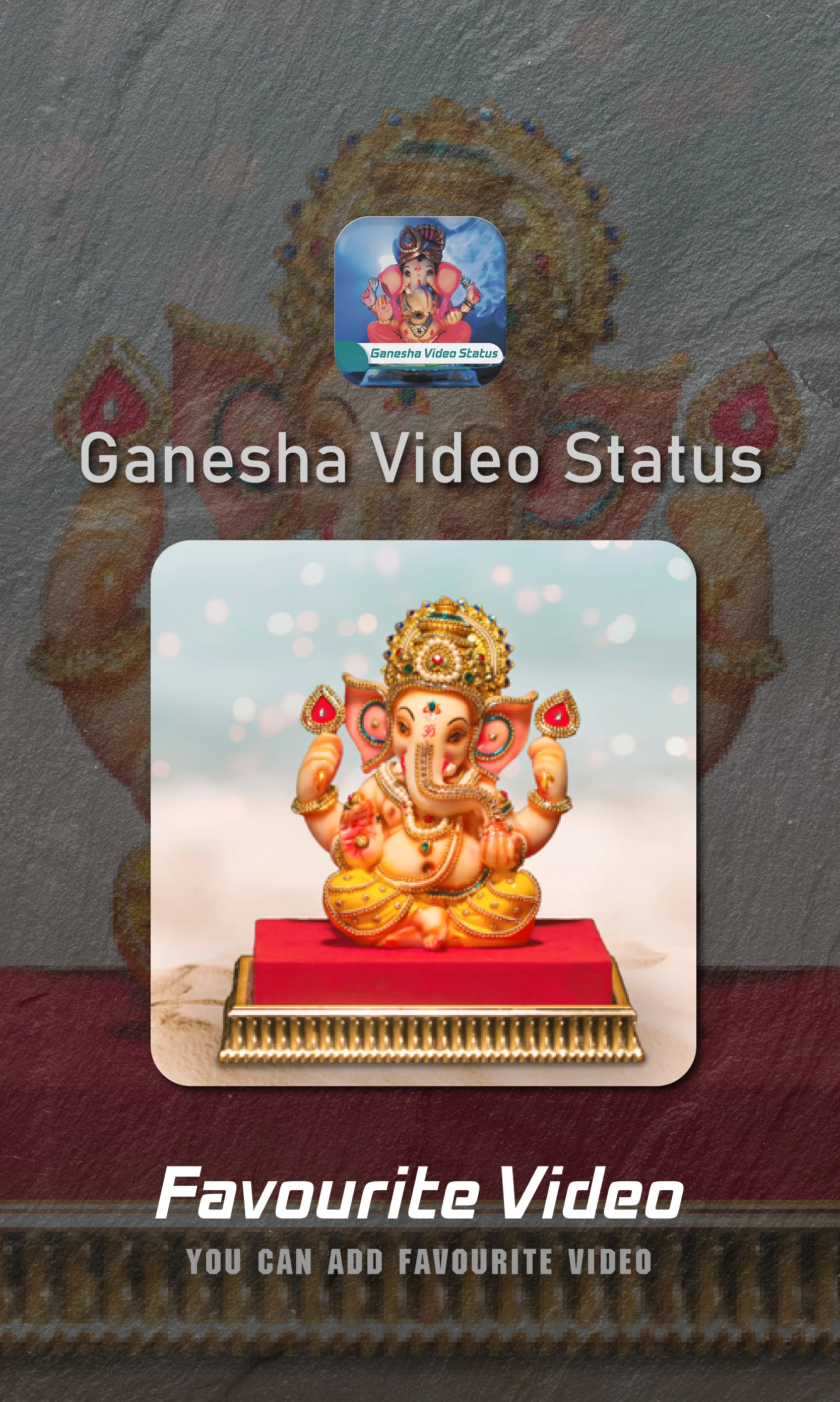 Shree Ganesha Video Status | Indus Appstore | Screenshot