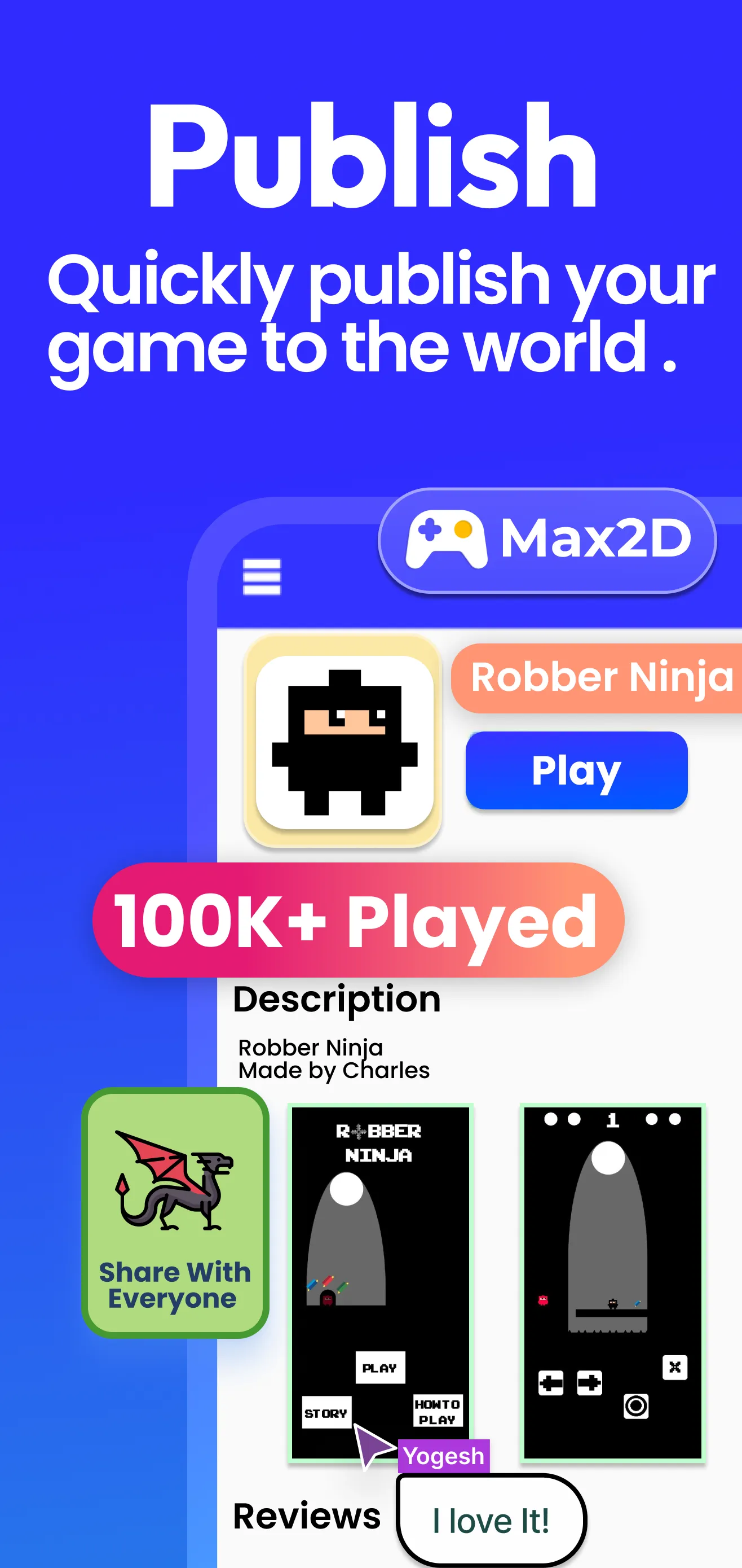 Max2D: Game Maker, Game Engine | Indus Appstore | Screenshot