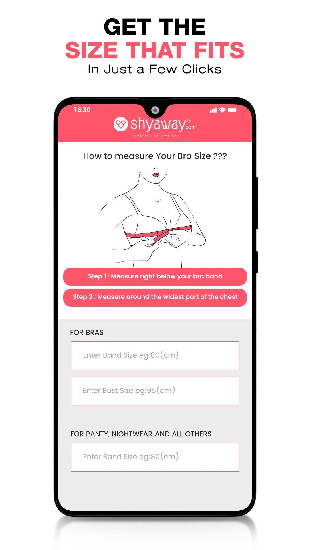 Shyaway: Lingerie Shopping App | Indus Appstore | Screenshot