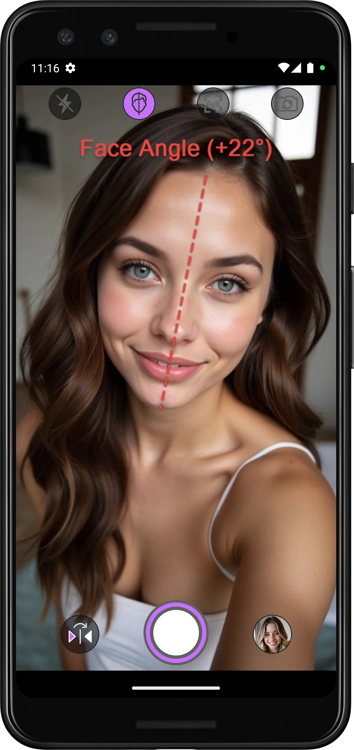 Real Mirror: Invert Selfie Cam | Indus Appstore | Screenshot