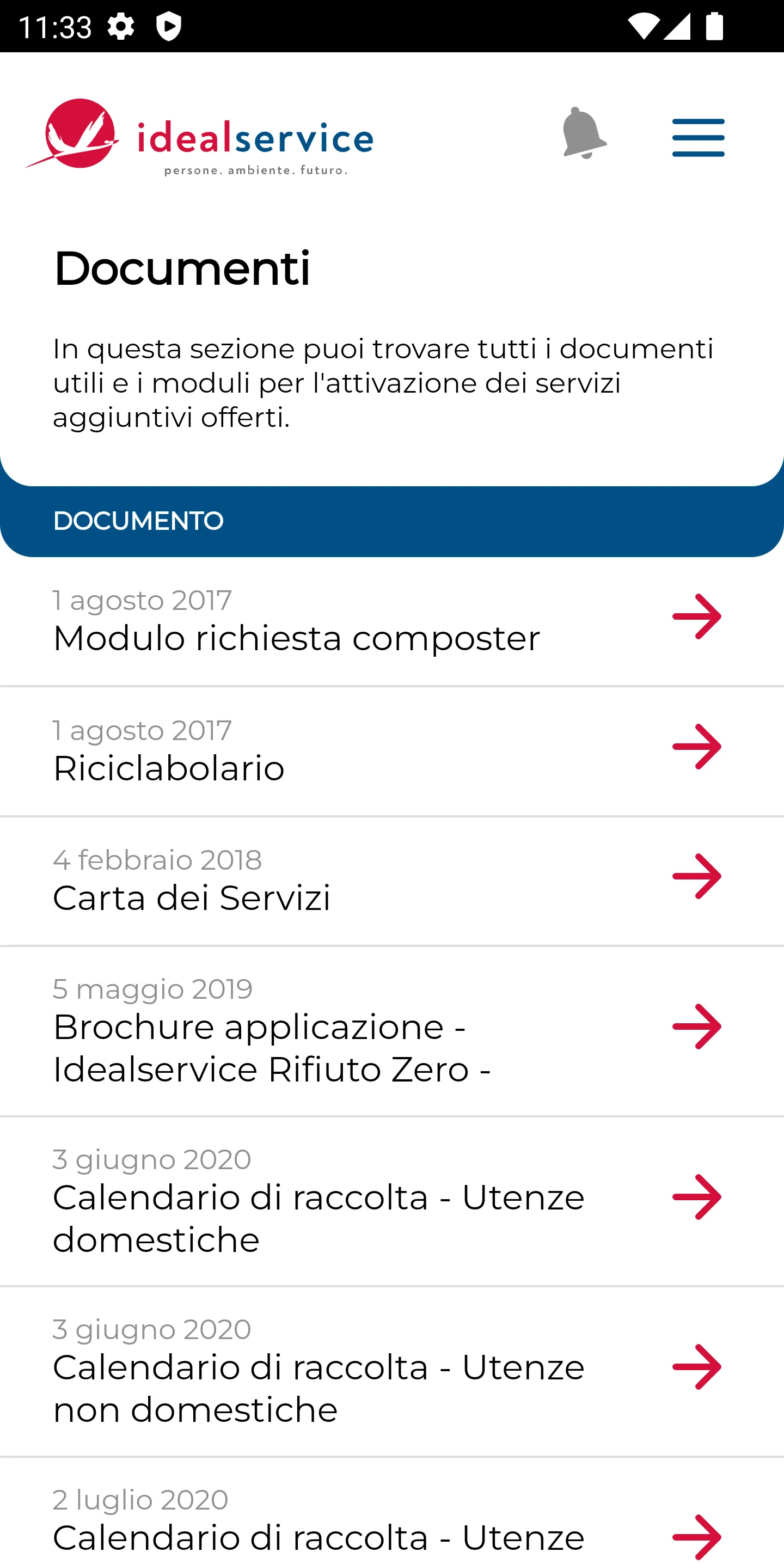 Idealservice Rifiuto Zero | Indus Appstore | Screenshot