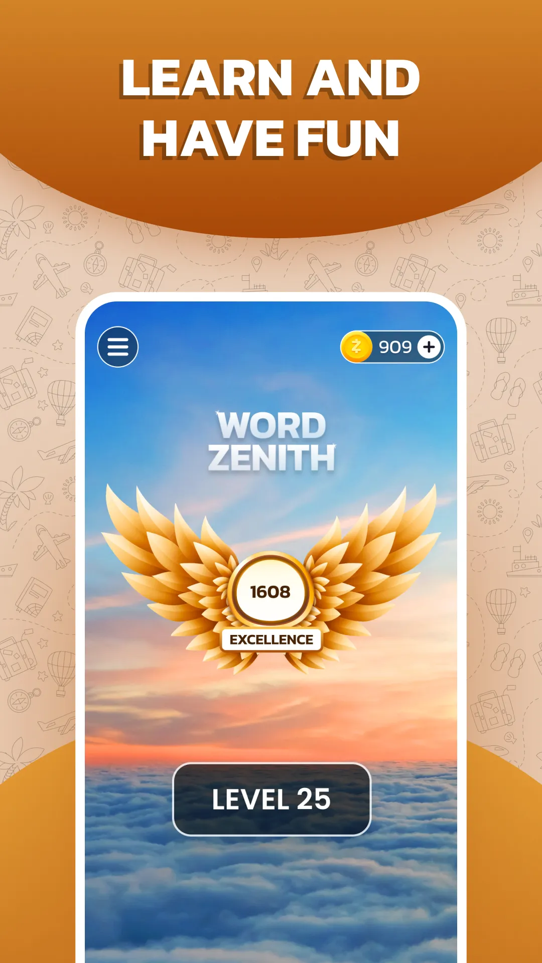 Word Zenith™-Relax Puzzle Game | Indus Appstore | Screenshot