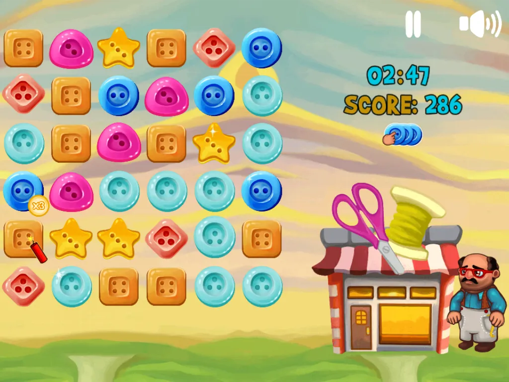 Match Button: pop and splash | Indus Appstore | Screenshot