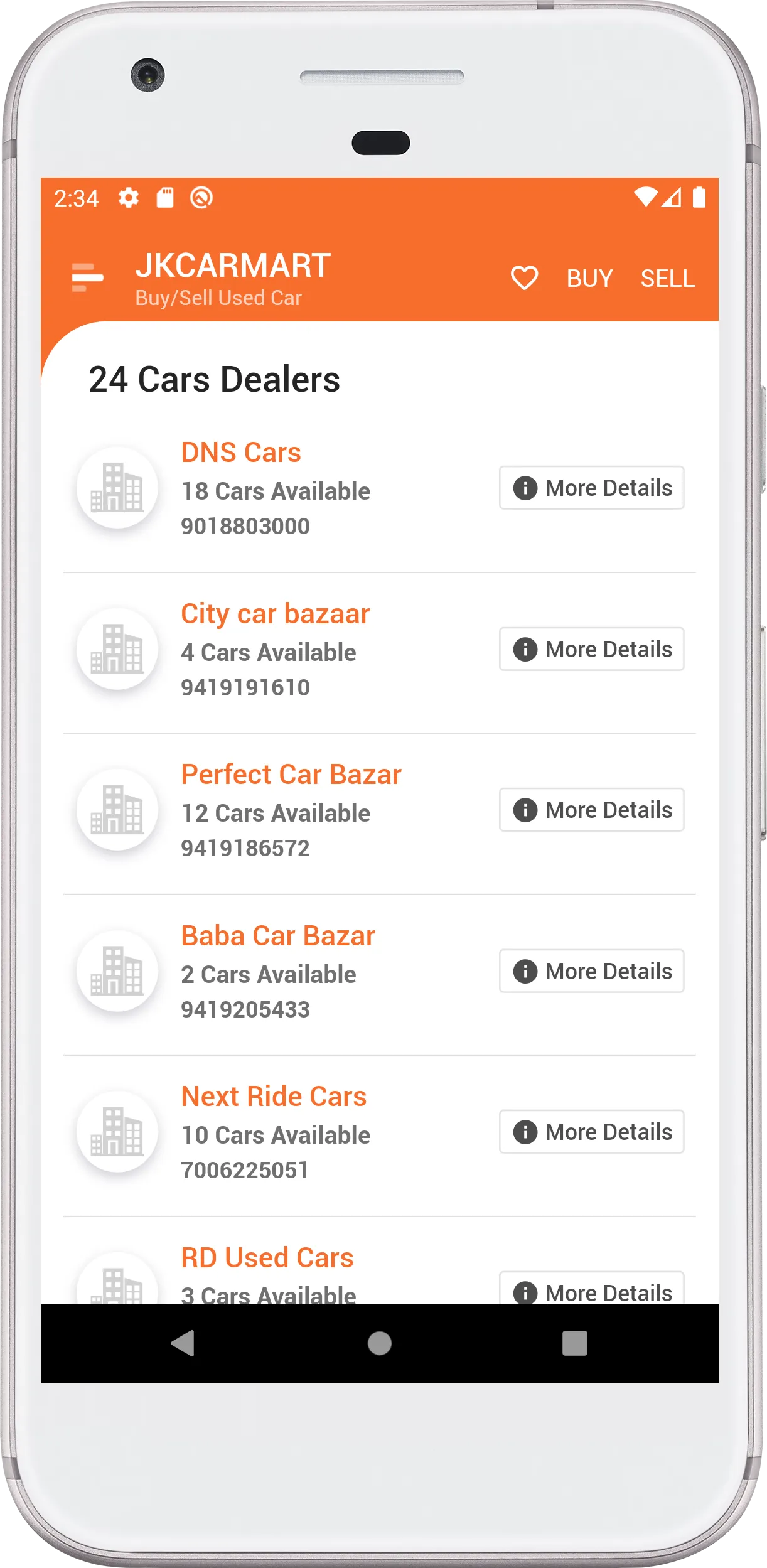 JKCARMART | Indus Appstore | Screenshot