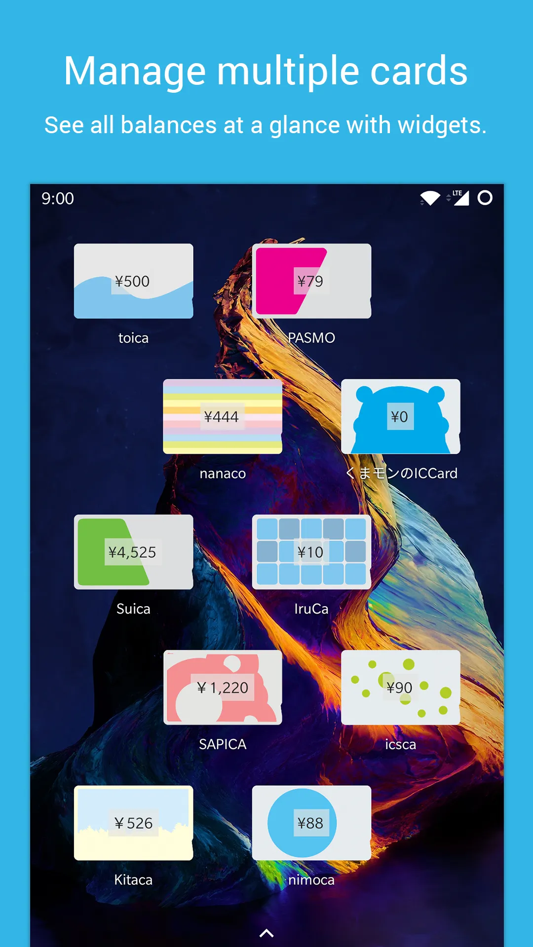 Suica and IC Card reader | Indus Appstore | Screenshot