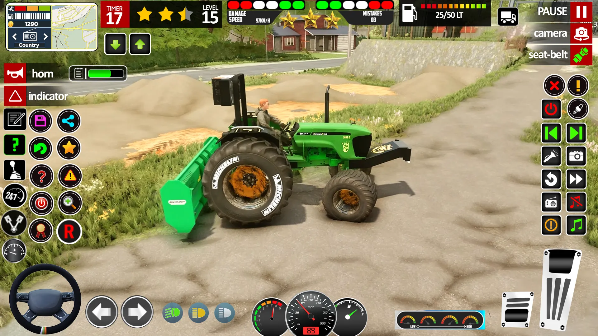 Indian Tractor Games Simulator | Indus Appstore | Screenshot