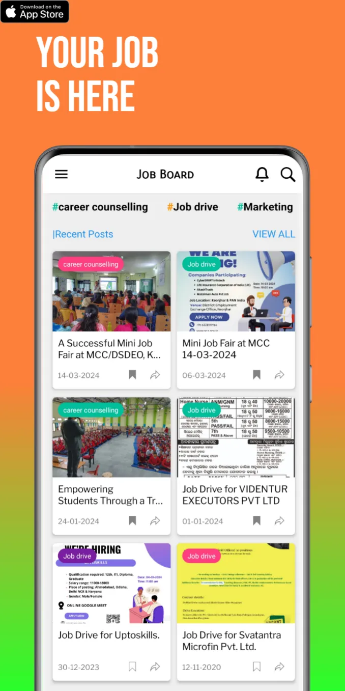 Job Board Search Job |Job News | Indus Appstore | Screenshot