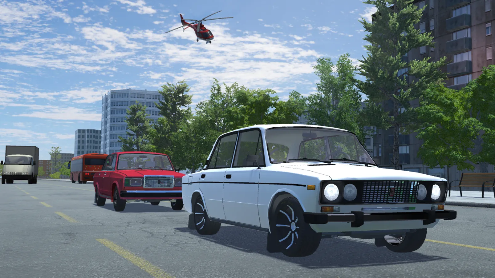 Russian Car Lada 3D | Indus Appstore | Screenshot