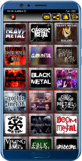 Heavy Metal Rock Radio | Indus Appstore | Screenshot