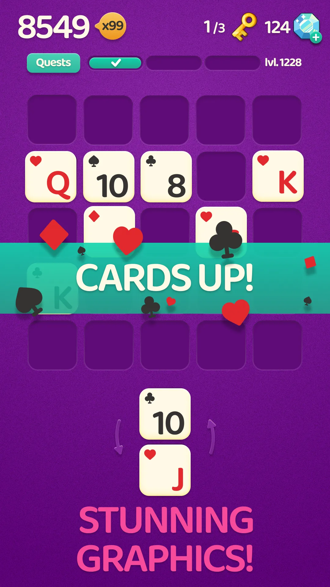 Cards Up! | Indus Appstore | Screenshot