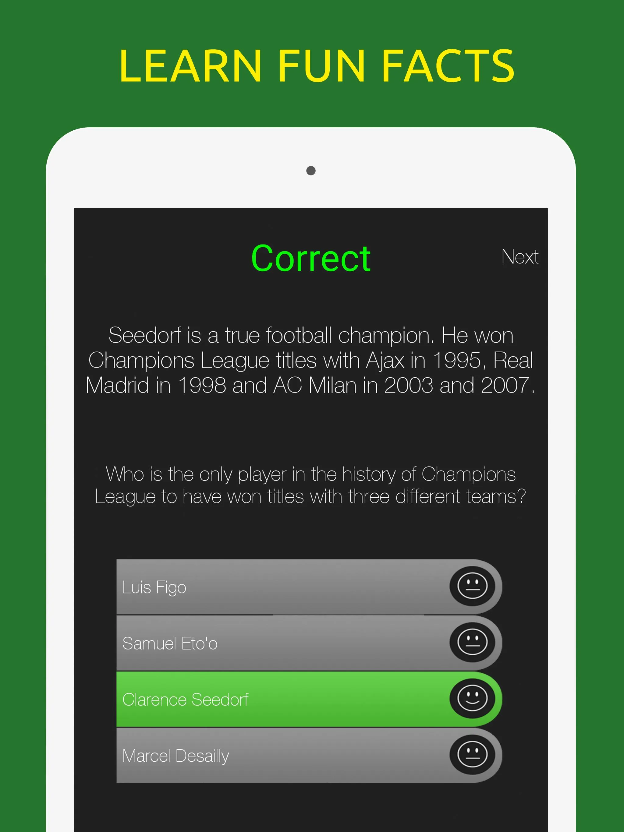 Football Quiz: Soccer Trivia | Indus Appstore | Screenshot