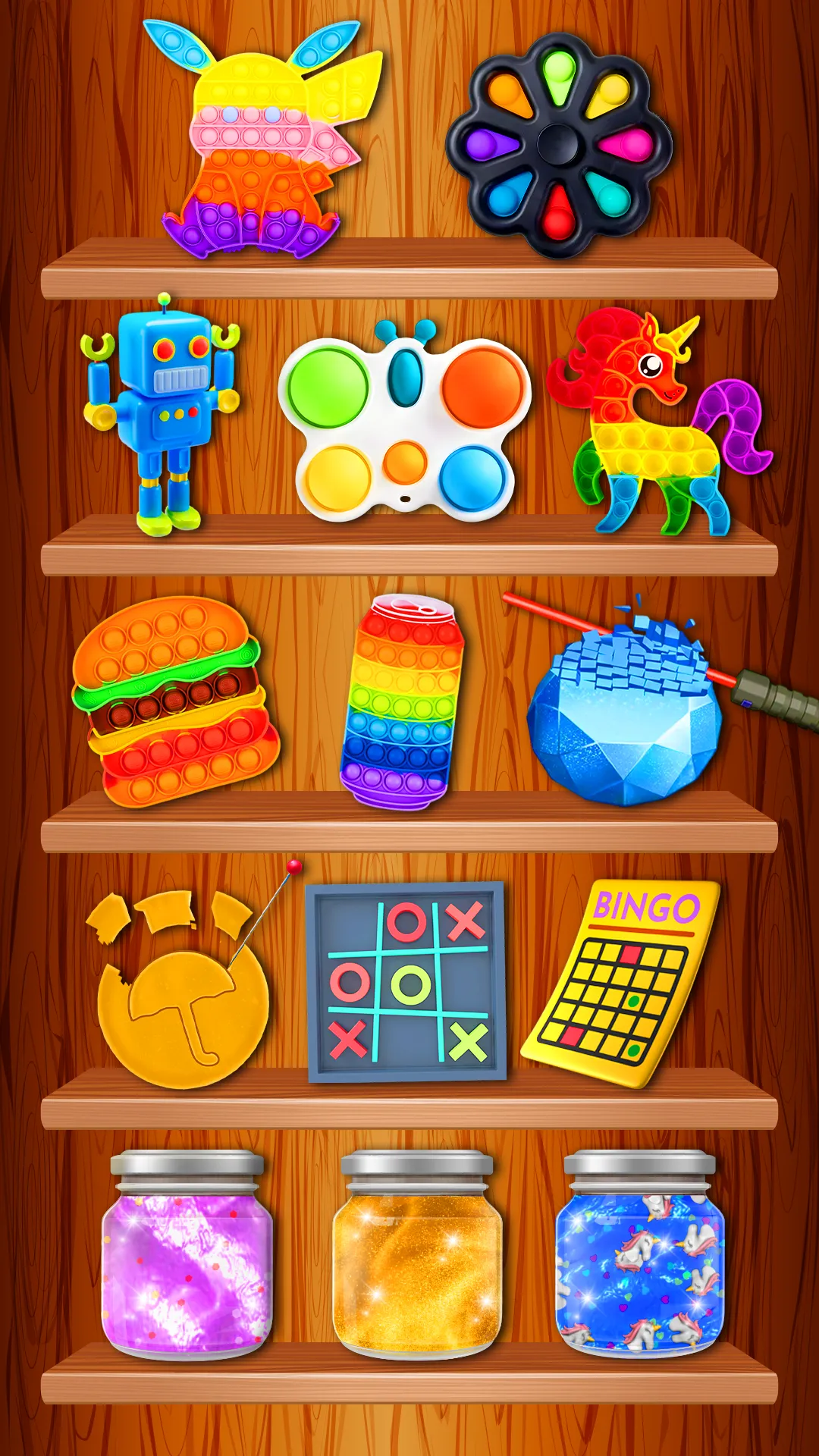 Antistress Pop it Fidget Games | Indus Appstore | Screenshot