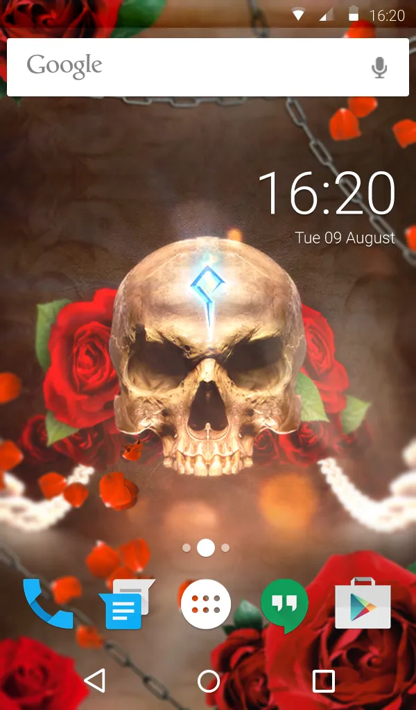 Rose Skull Wallpaper | Indus Appstore | Screenshot