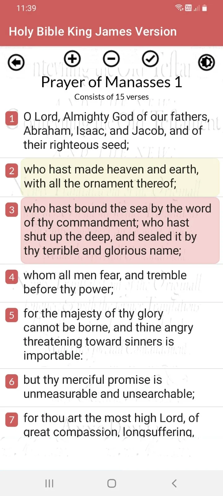 Holy bible King James Version | Indus Appstore | Screenshot