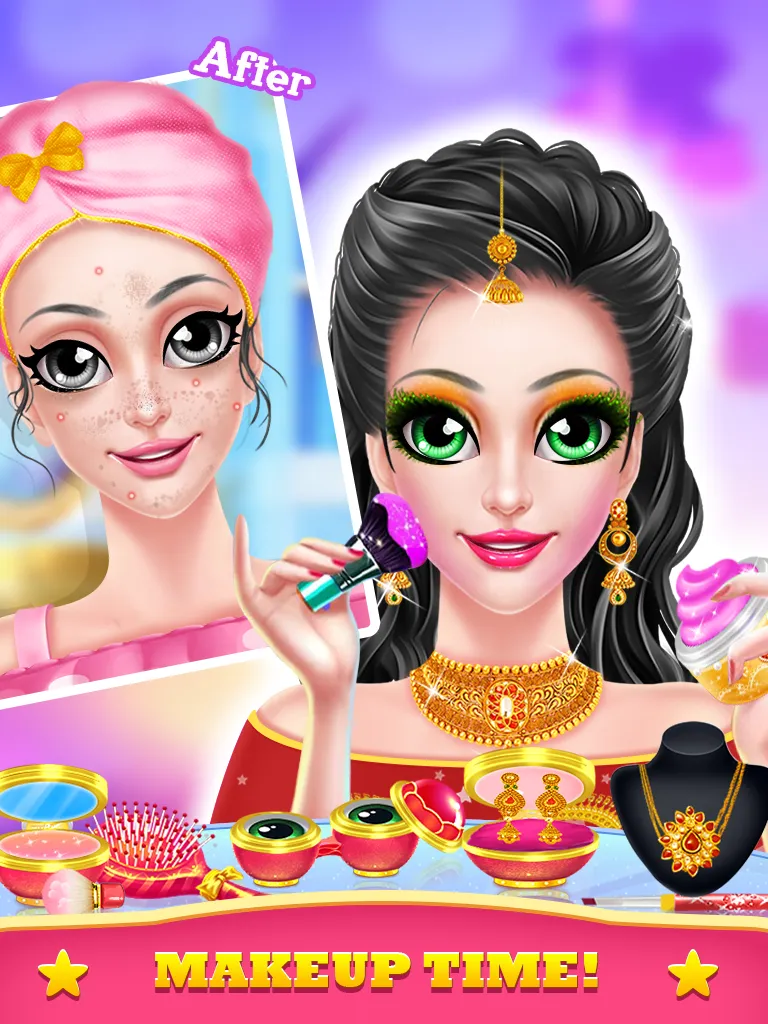 Royal Indian Wedding Makeover | Indus Appstore | Screenshot