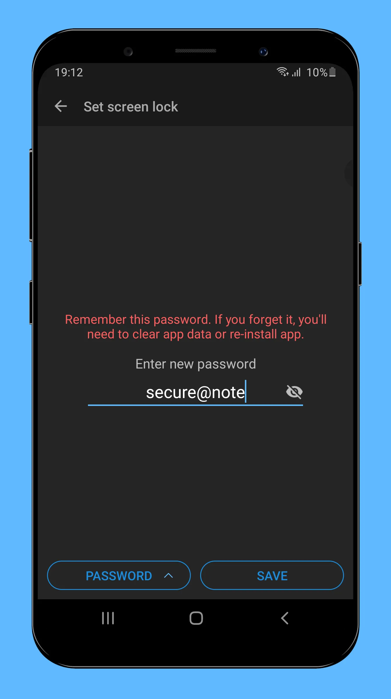 Note Locker - Protect notes | Indus Appstore | Screenshot