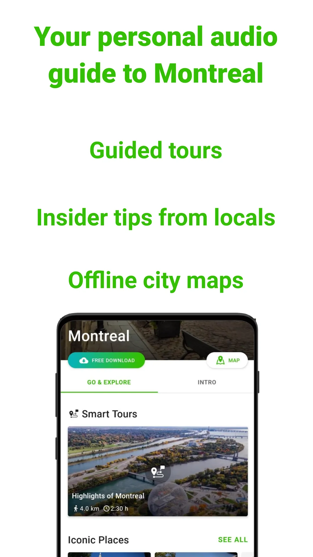 Montreal Tour Guide:SmartGuide | Indus Appstore | Screenshot