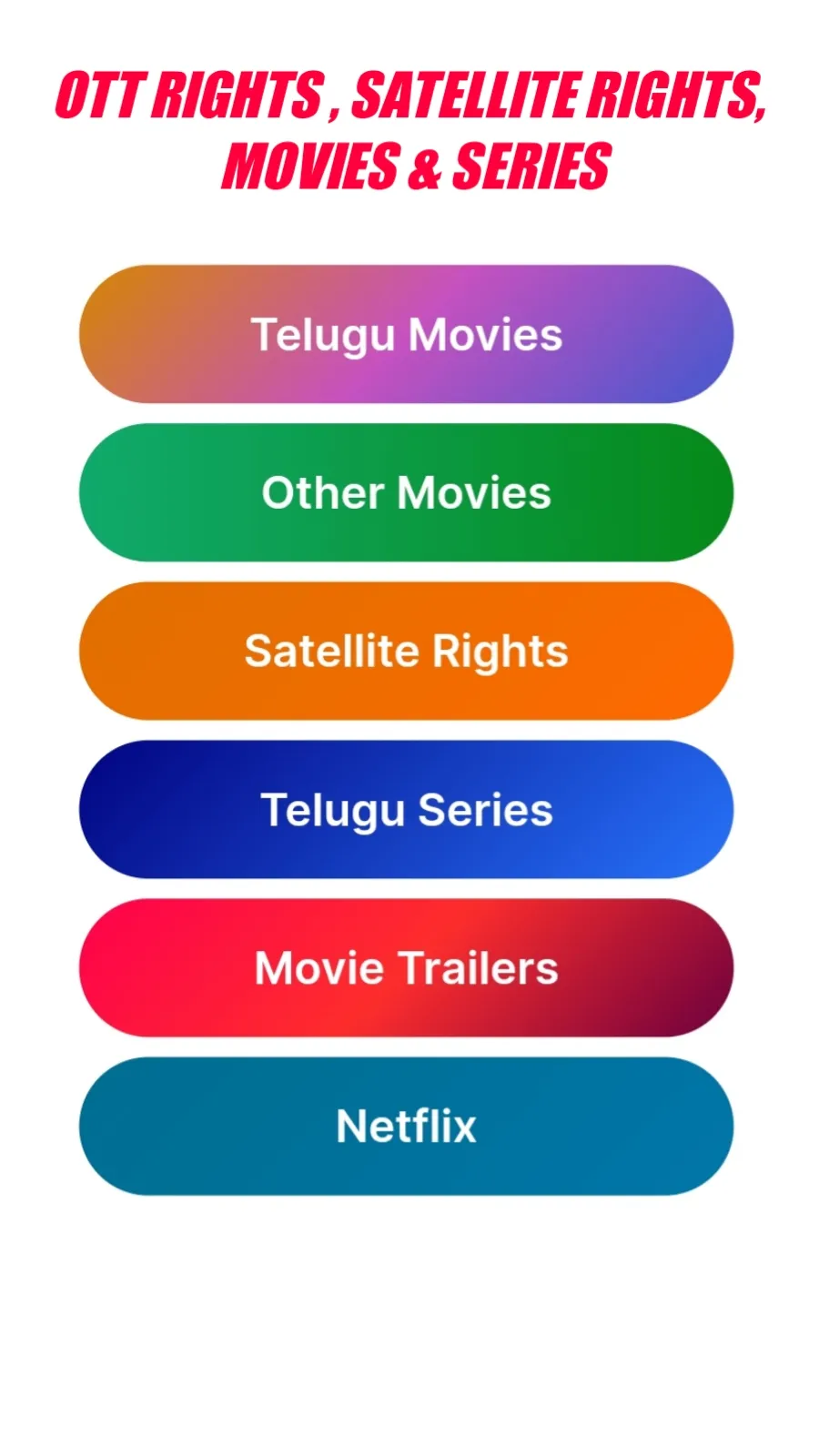 OTT Updates | Latest Movies | Indus Appstore | Screenshot