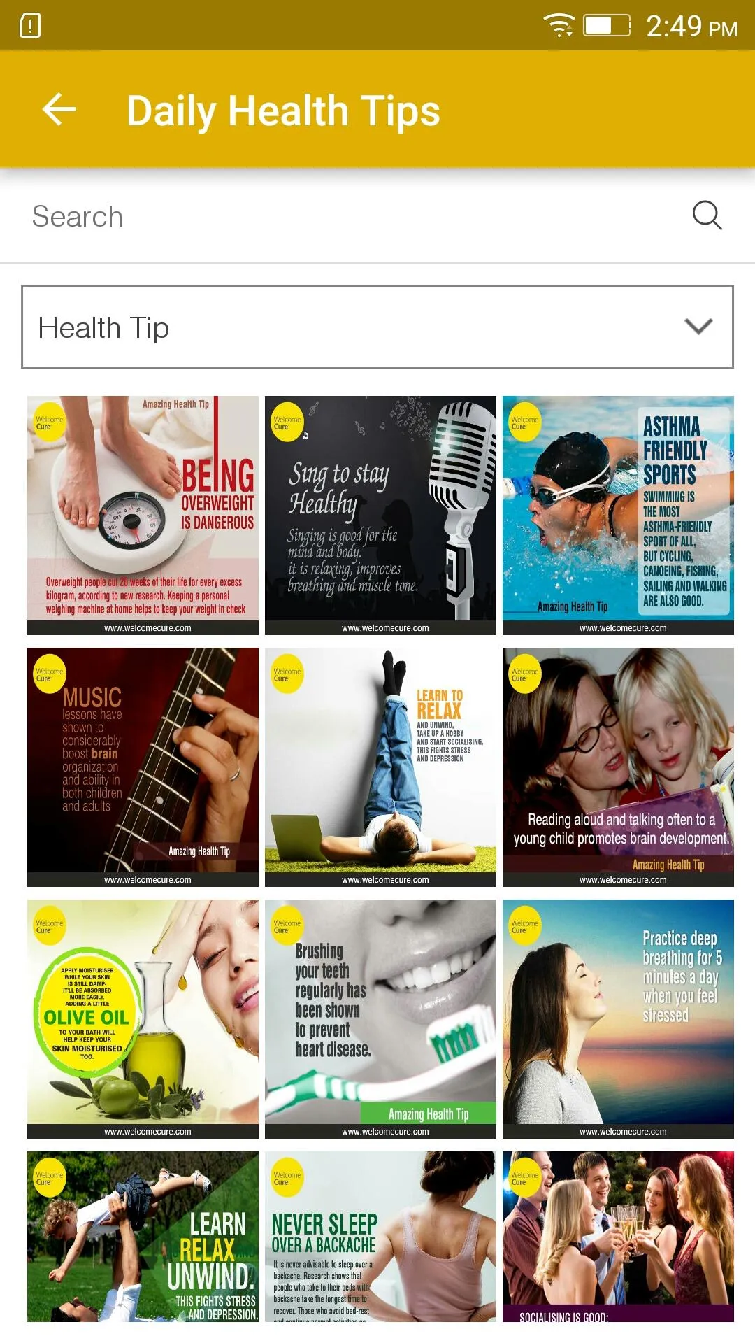 WelcomeCure Homeopathy Health | Indus Appstore | Screenshot