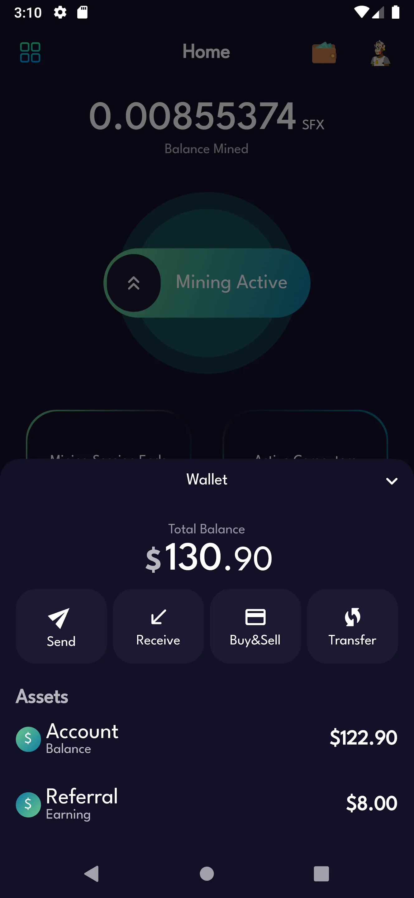 SpiritFX Mining | Indus Appstore | Screenshot