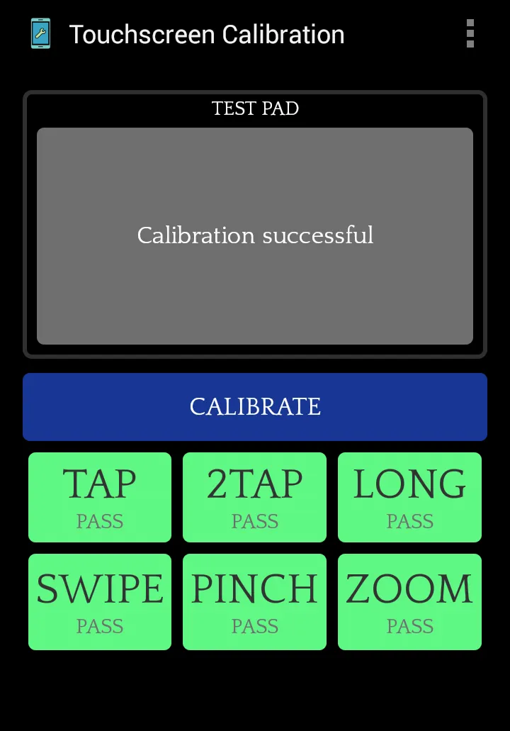 Touchscreen Calibration | Indus Appstore | Screenshot