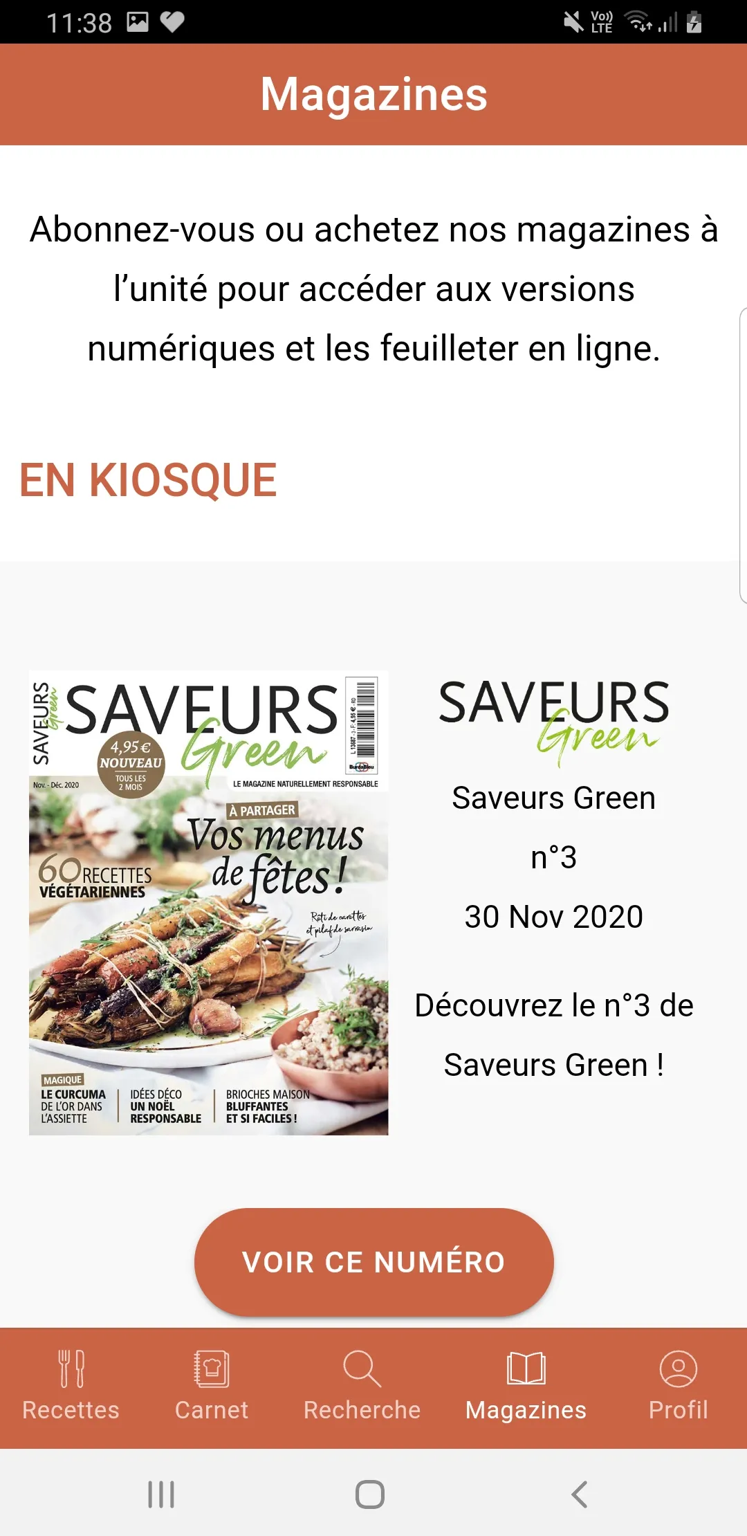 Saveurs : Recettes de cuisine | Indus Appstore | Screenshot