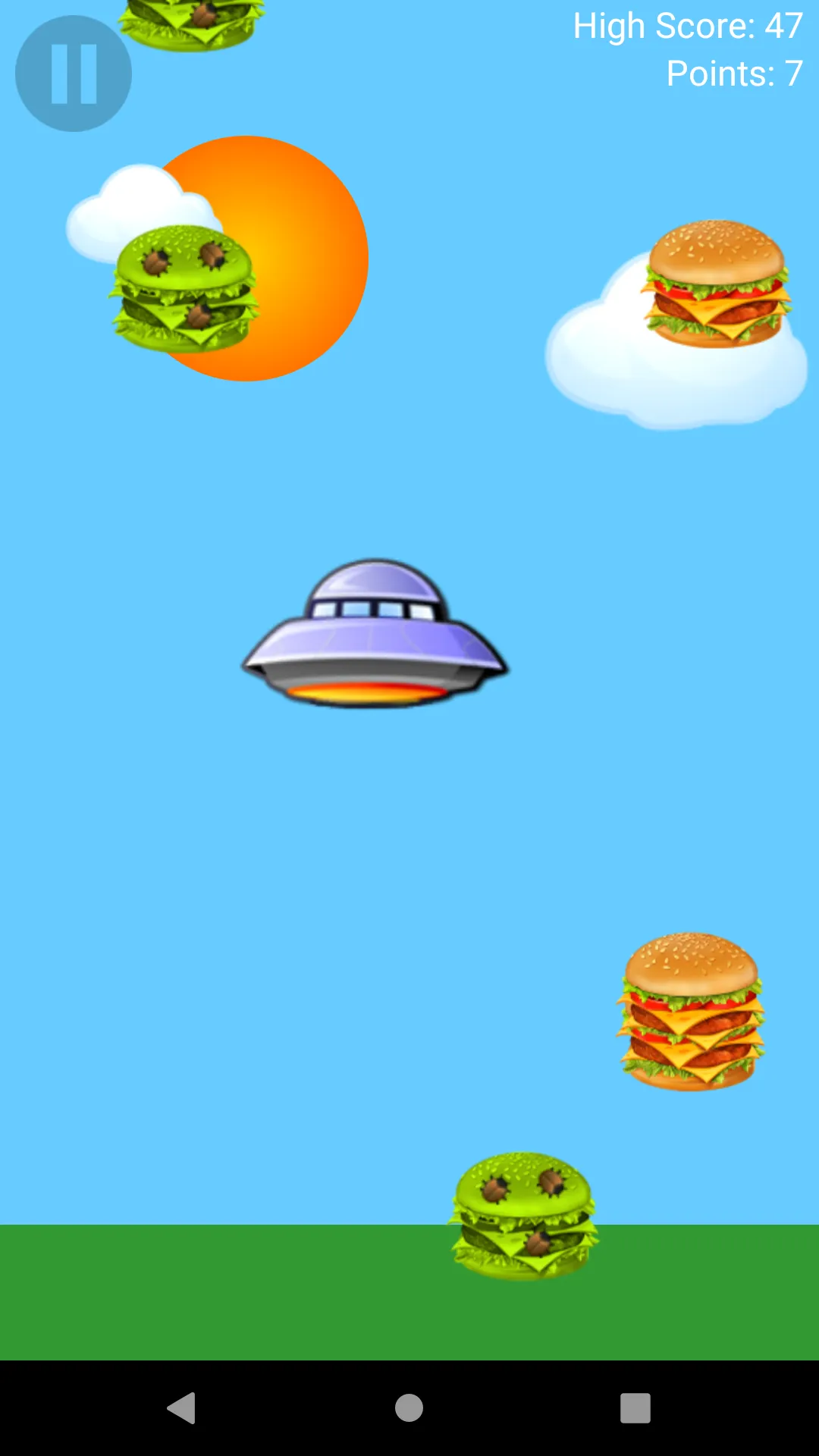 Burger UFO | Indus Appstore | Screenshot