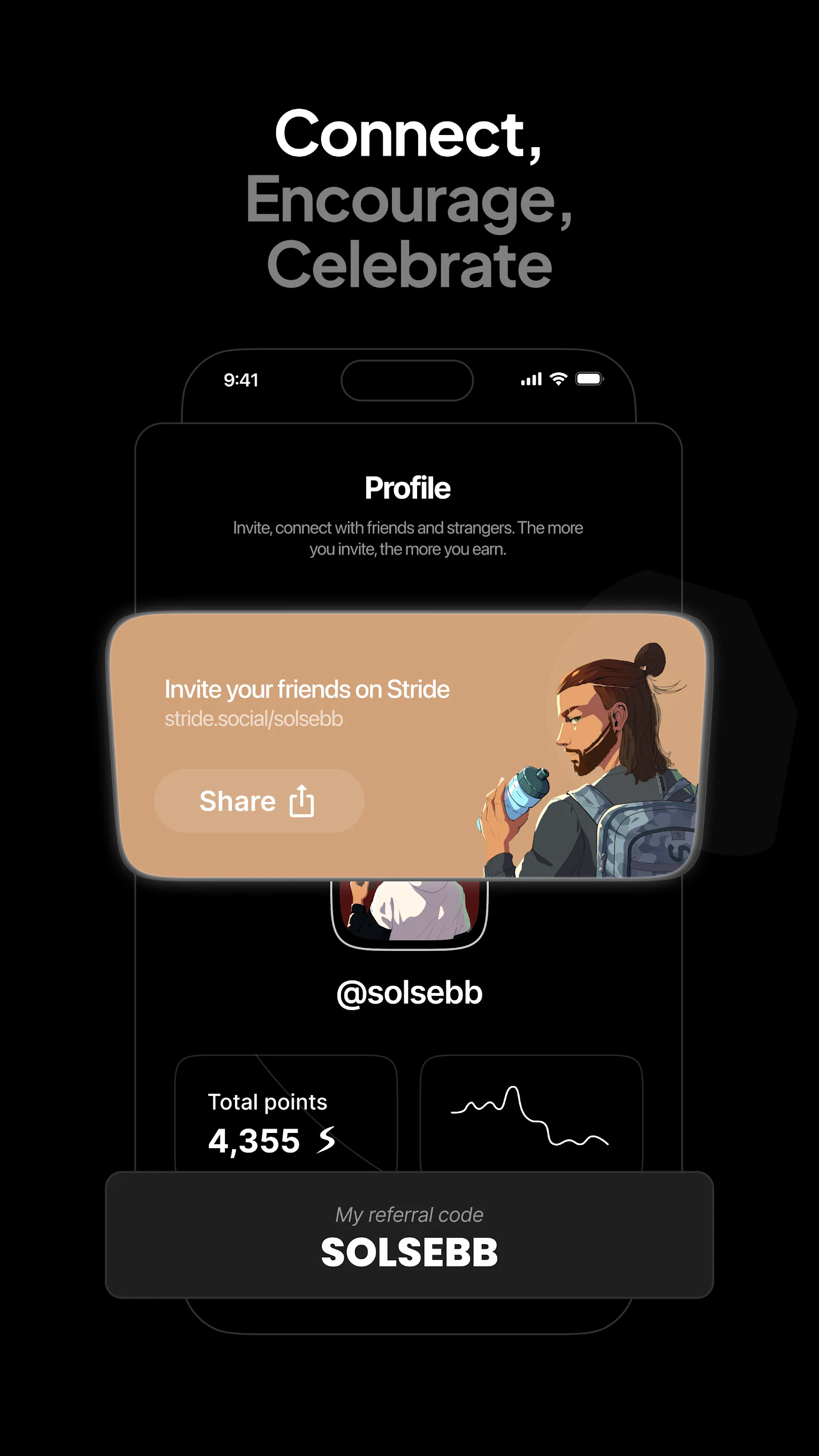 Stride - Earns Rewards Walking | Indus Appstore | Screenshot