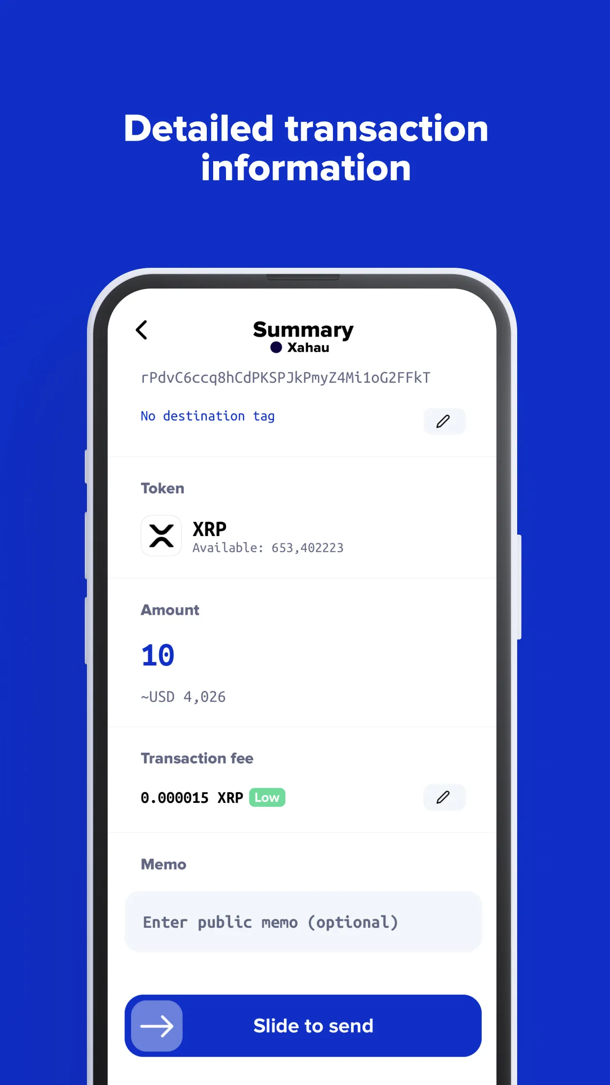 Xaman Wallet (formerly Xumm) | Indus Appstore | Screenshot
