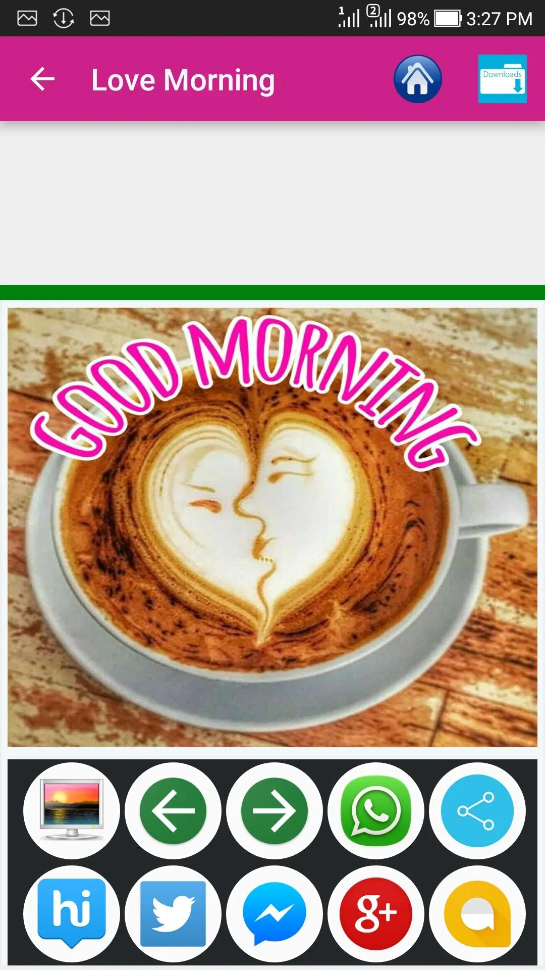 Love Good Morning Images | Indus Appstore | Screenshot