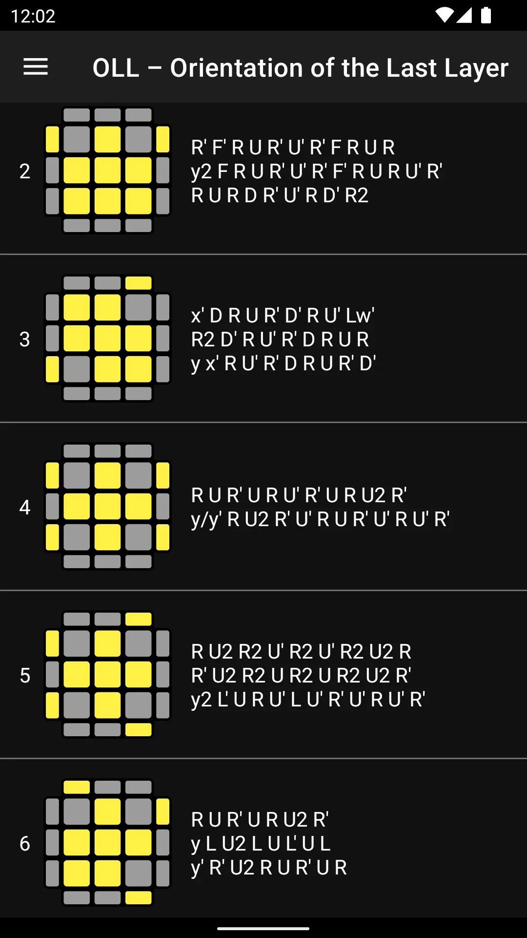 Cube Guide - Rubik's Cube algs | Indus Appstore | Screenshot