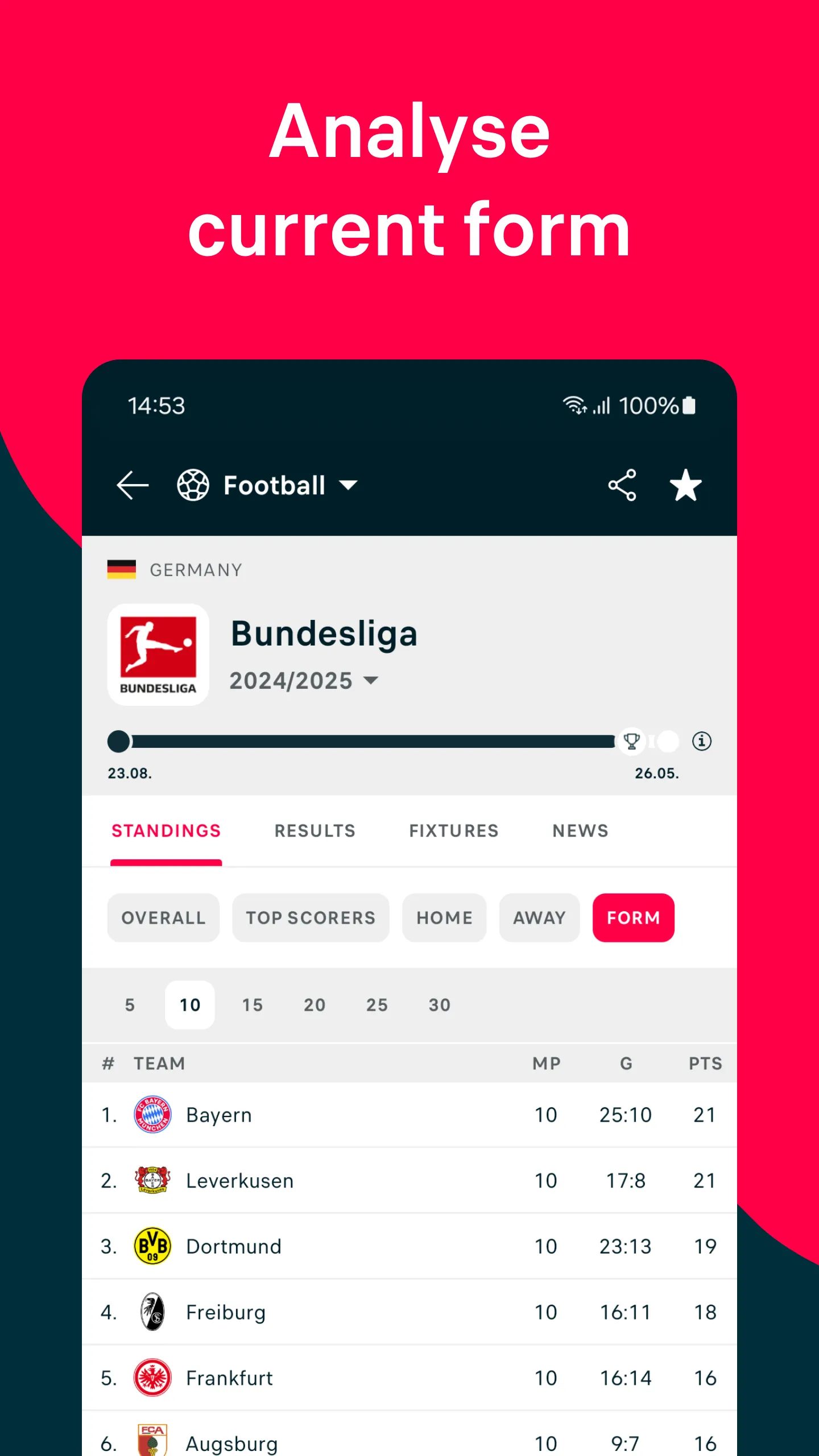Flashscore: Live Scores & News | Indus Appstore | Screenshot