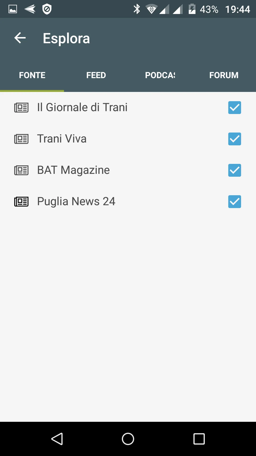 Trani notizie locali | Indus Appstore | Screenshot