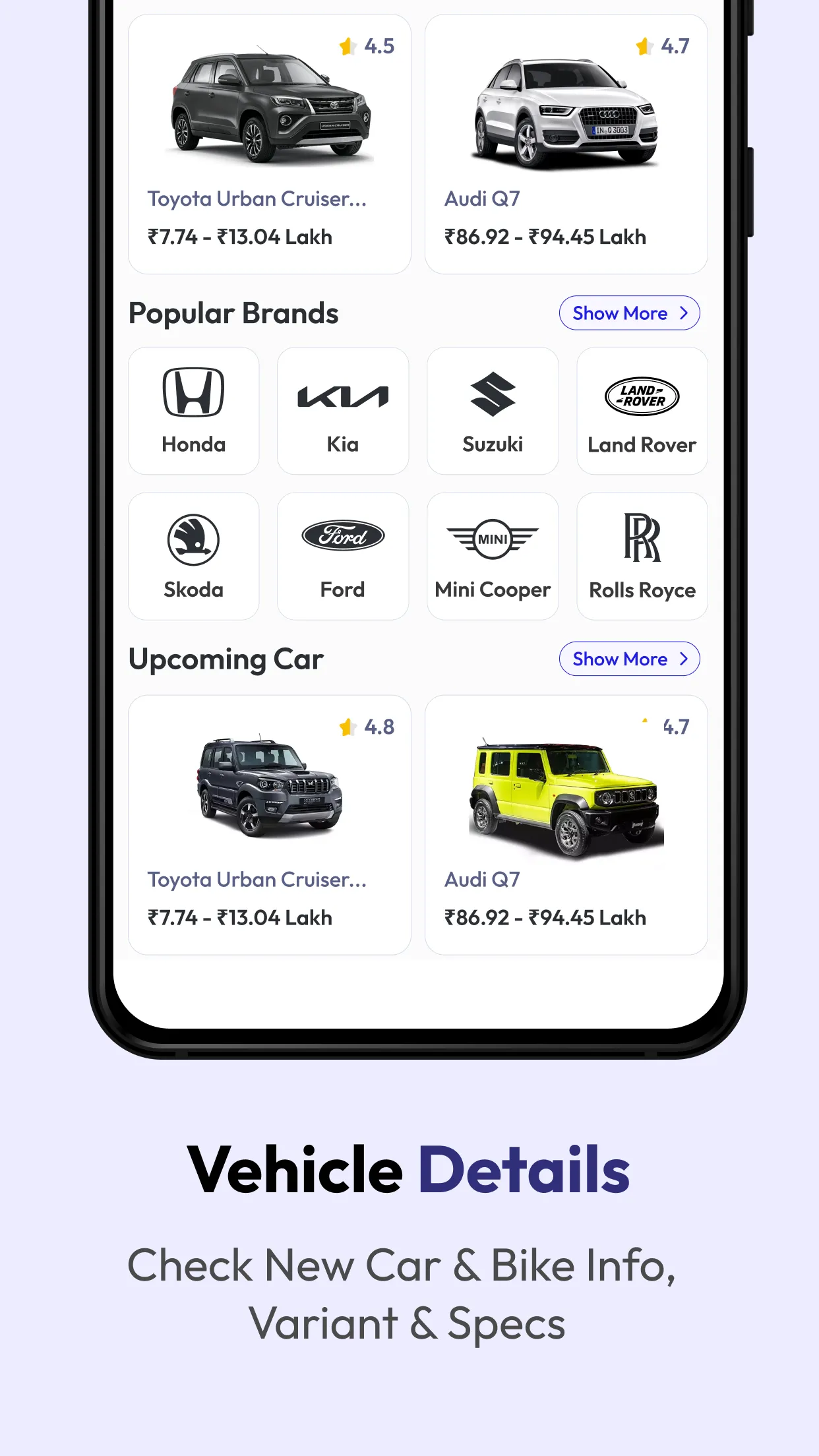 RTO vehicle information | Indus Appstore | Screenshot