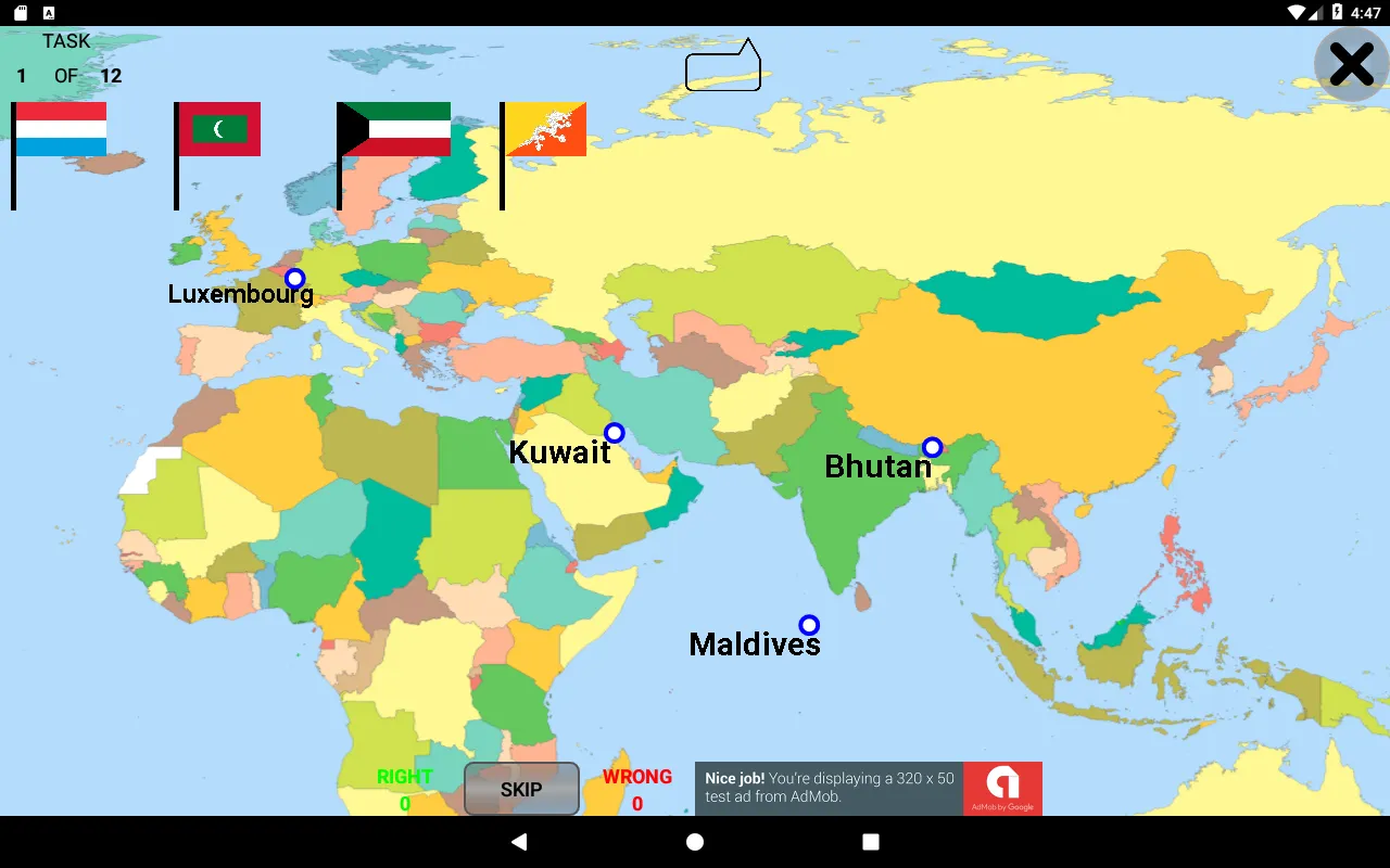 GEOGRAPHIUS: Countries & Flags | Indus Appstore | Screenshot