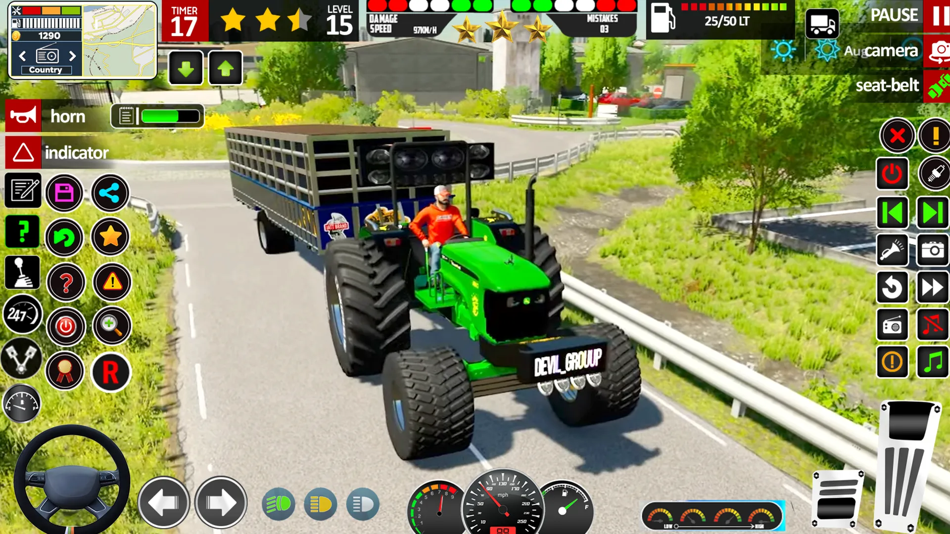 Farm Tractor Simulator Game | Indus Appstore | Screenshot