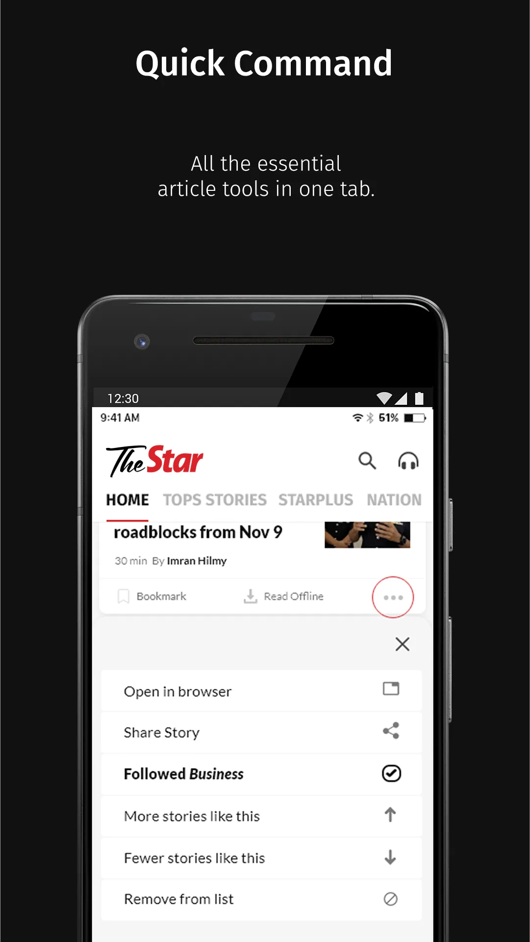 The Star Malaysia | Indus Appstore | Screenshot