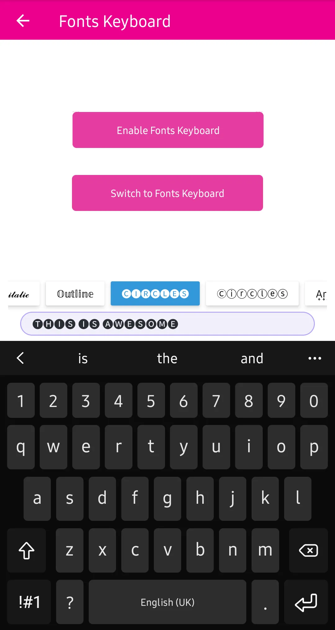 Girls Fonts for FlipFont | Indus Appstore | Screenshot