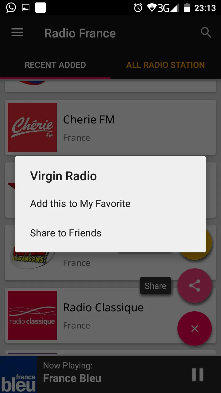 French Radio Stations | Indus Appstore | Screenshot