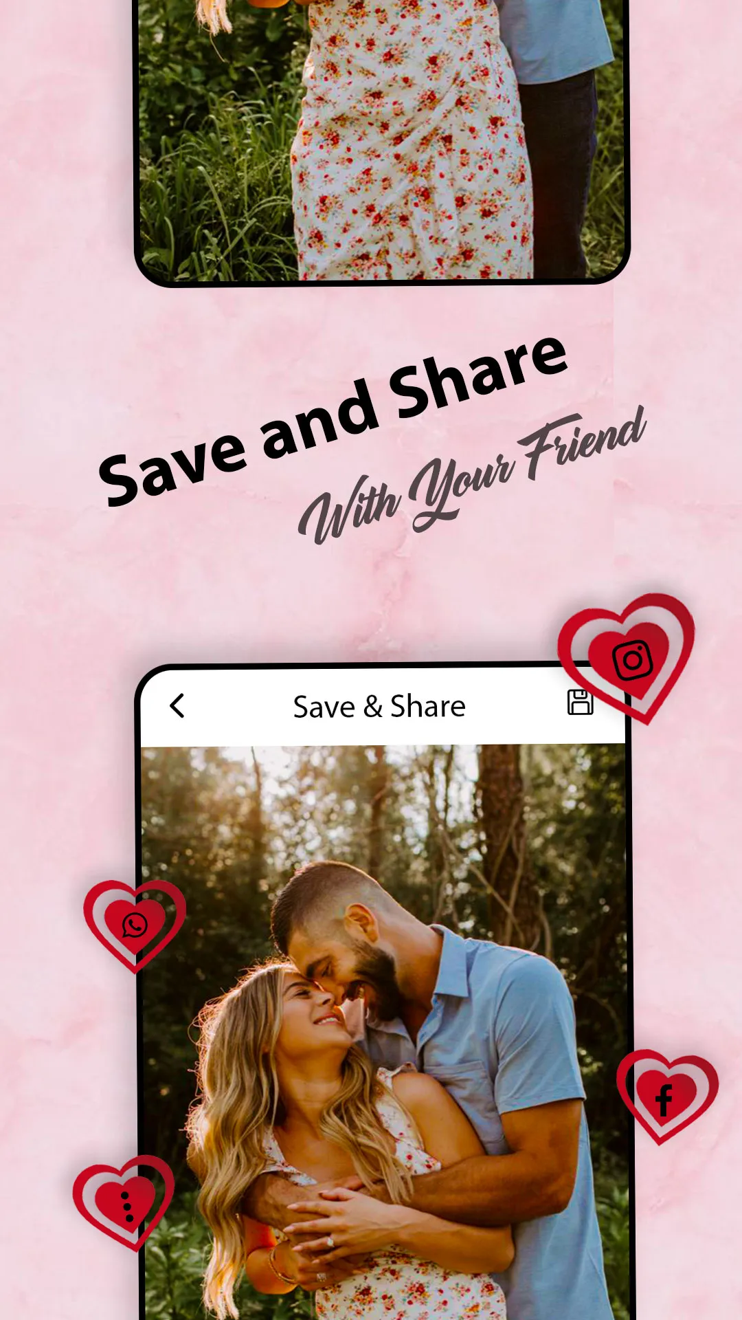 Romantic Love video maker | Indus Appstore | Screenshot