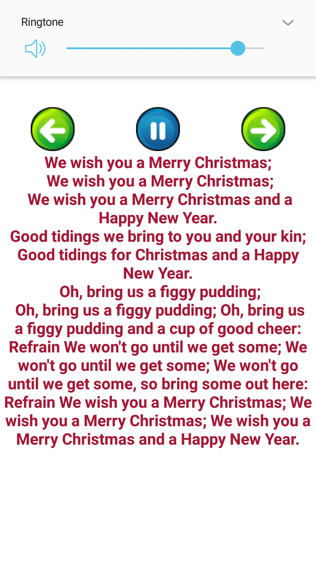 Christmas Carols - Love to Sin | Indus Appstore | Screenshot