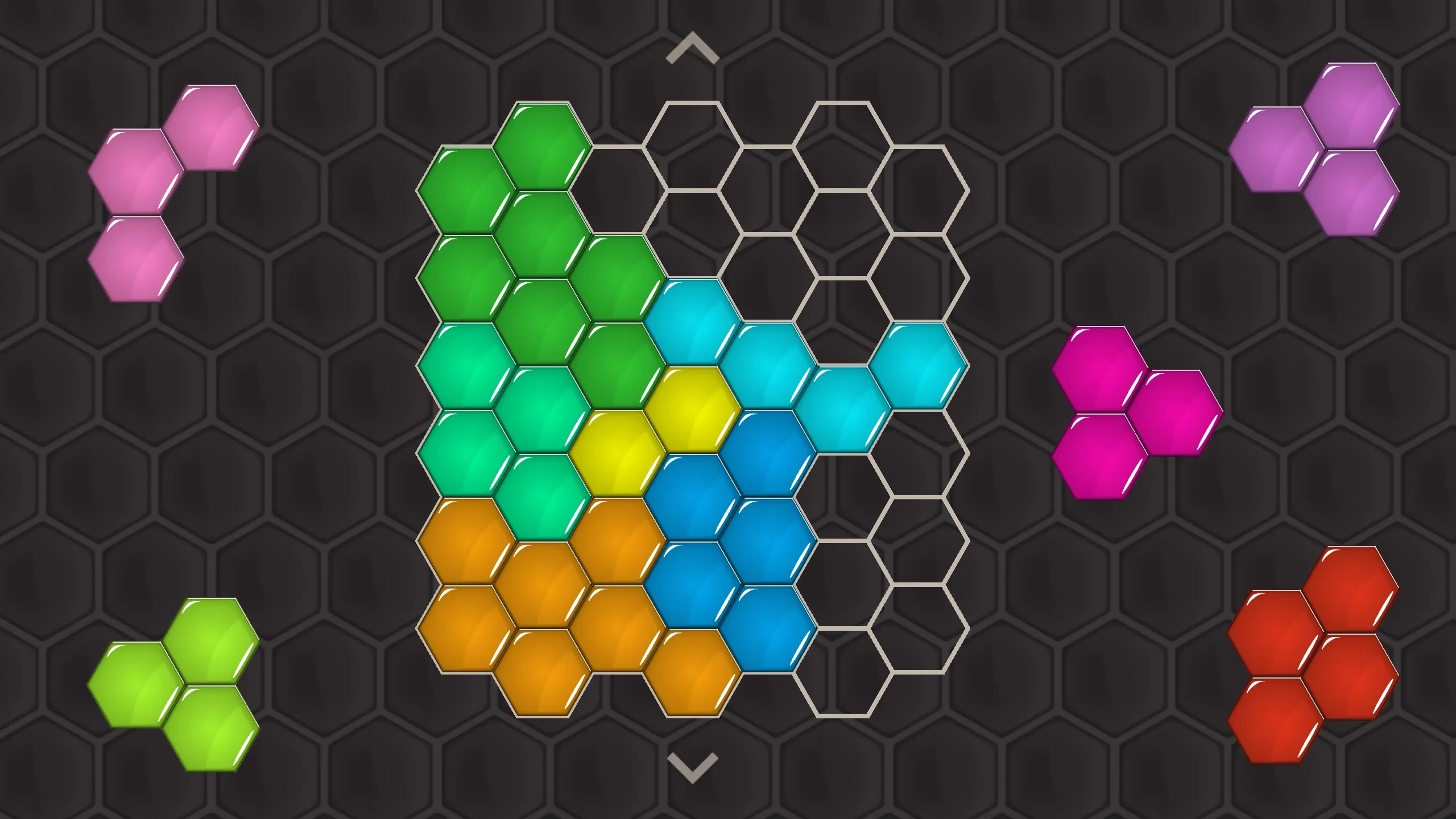 Hexagon Puzzle | Indus Appstore | Screenshot