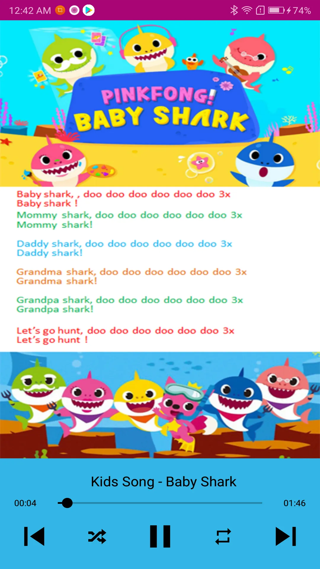 Kids Song Nursery Rhymes | Indus Appstore | Screenshot