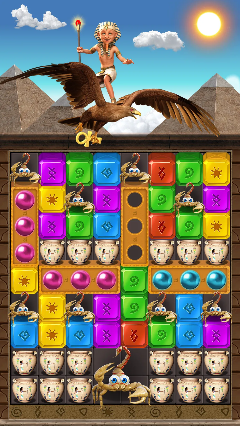 Jewel Block Ancient Temple | Indus Appstore | Screenshot