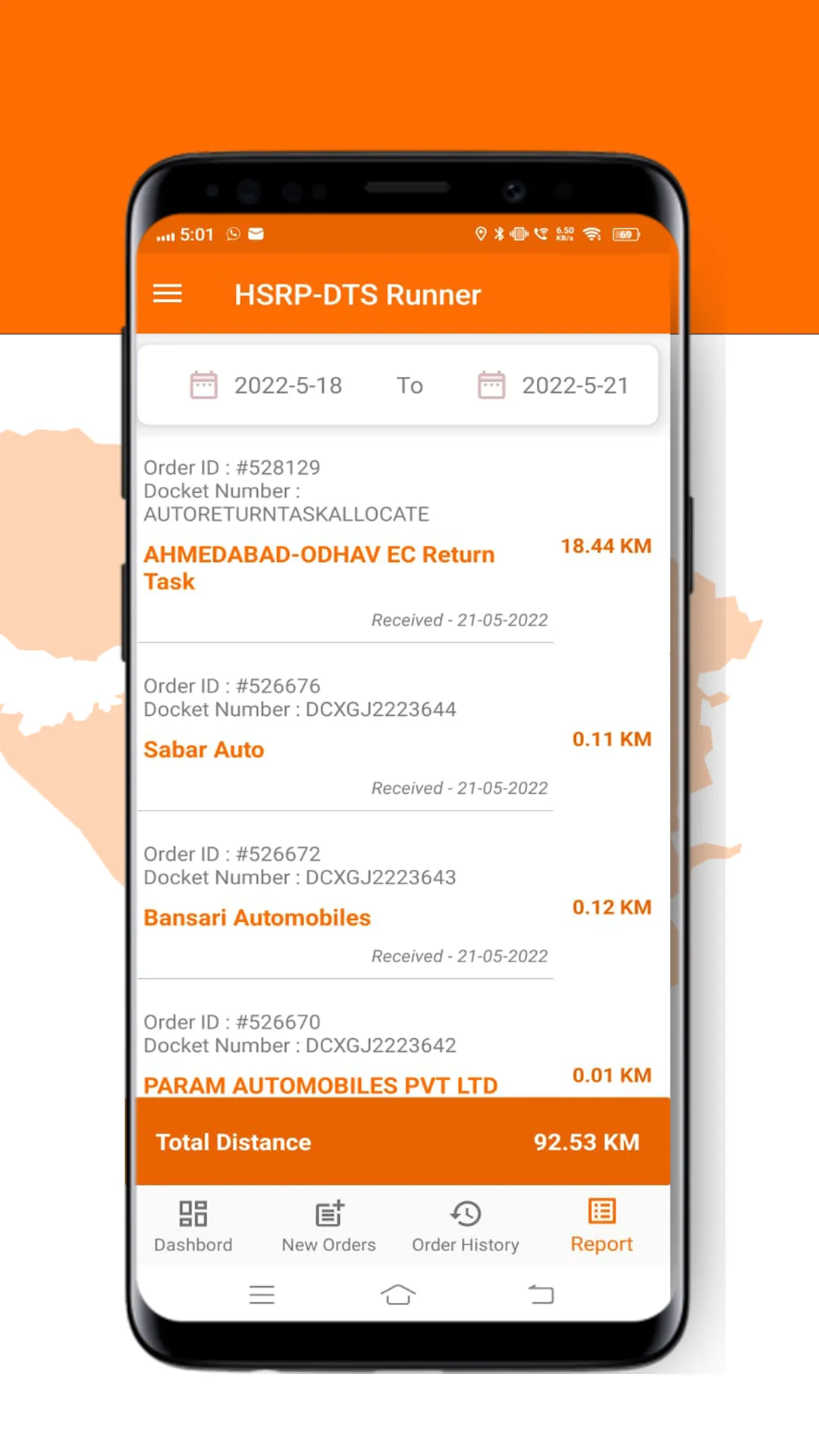 FTA HSRP DTS | Indus Appstore | Screenshot